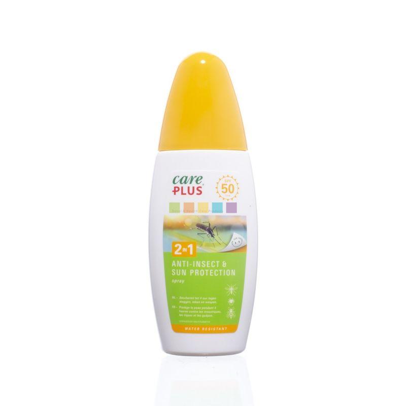 Care Plus - 2in1 Anti-Insect & Sun Protection Spray SPF50 - Insektsmedel